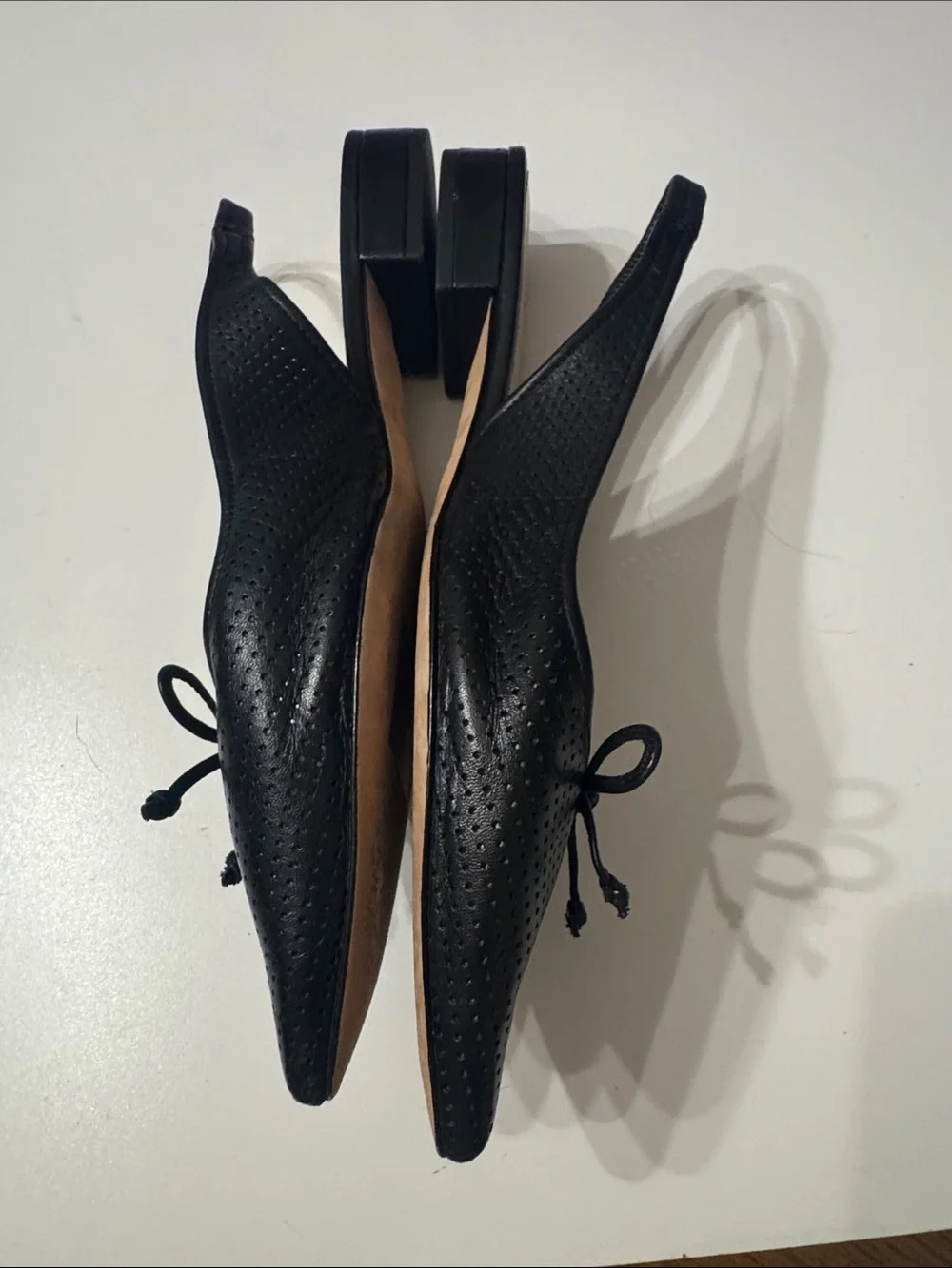 KATE SPADE NEW YORK VERONICA SLINGBACK FLATS SIZE 8.5 EUC